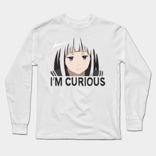 Hyouka_Chitanda Eru_I'm Curious_Original Ver Long Sleeve T-Shirt